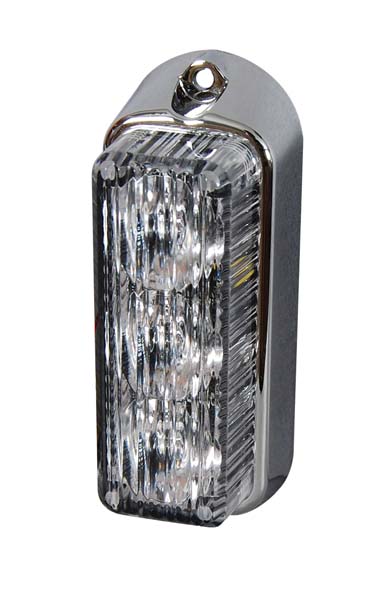 High intensity 3 LED vertical warning light