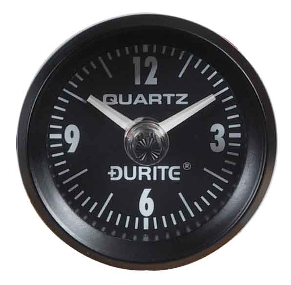 Analogue Quartz Clock 12/24 volt