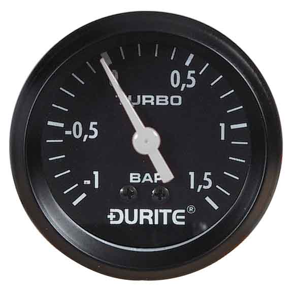 Turbo Boost Gauge Mechanical with 5' PVC Capillary