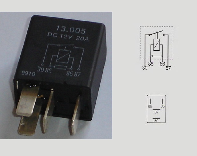 Micro make/break 20 amp with resistor