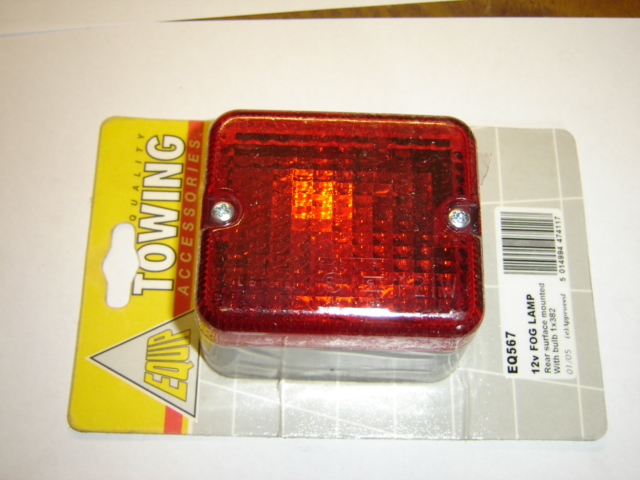 Rear Foglamp (surface mount)