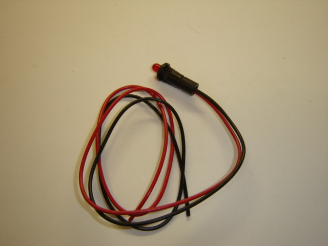 Flashing red bright LED 12 volt