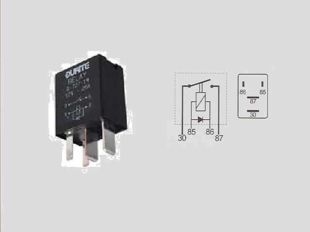 Micro make/break 25 amp sealed with diode