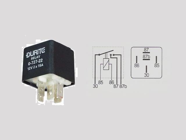 Mini make/break Double Contact 2 x 20 amp