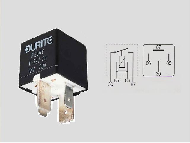 Mini H. Duty make/break 70 Amp sealed + resistor