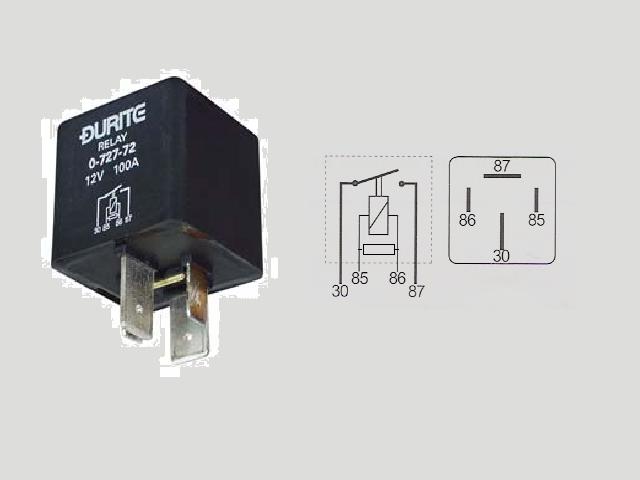 Mini H. Duty make/break 100 Amp sealed + resistor