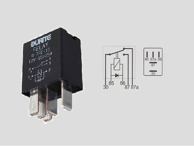 Micro Changeover 15/25 amp with diode