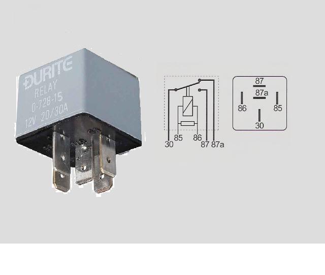 Mini Changeover 20/30 amp sealed + resistor