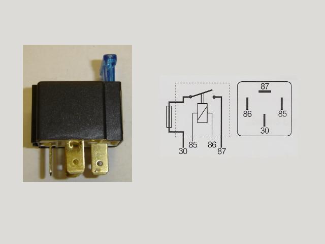 Fused mini make/break 15 amp