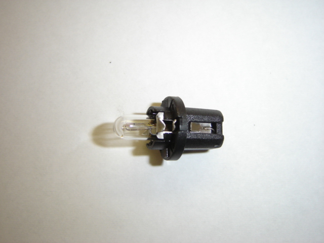 1.2w Bulb & Holder (Black)