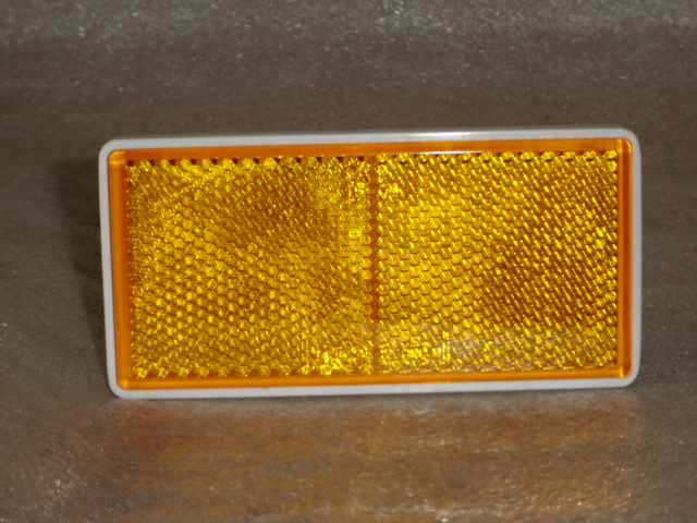 Reflector Amber 100 x 45mm